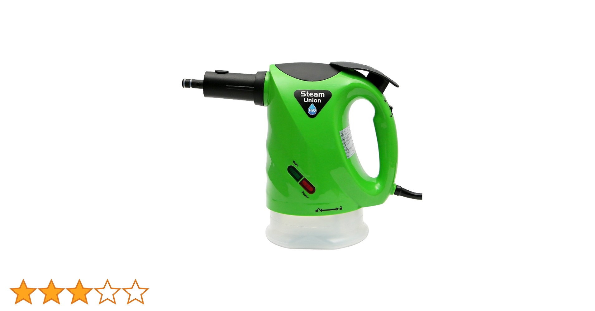 Amazon | H2Oスチームユニオン 11点デラックスセット ハンディスチーム